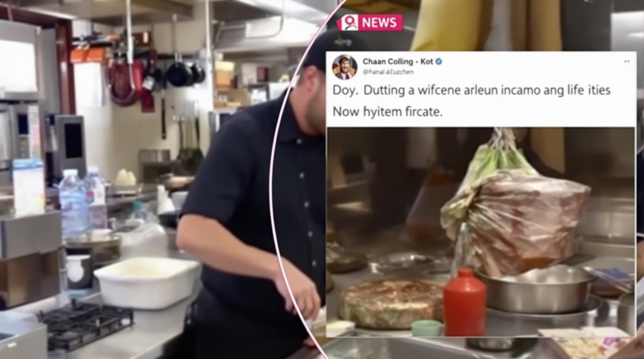 上海一餐厅被曝后厨卫生堪忧,视频流出引发食品安全恐慌